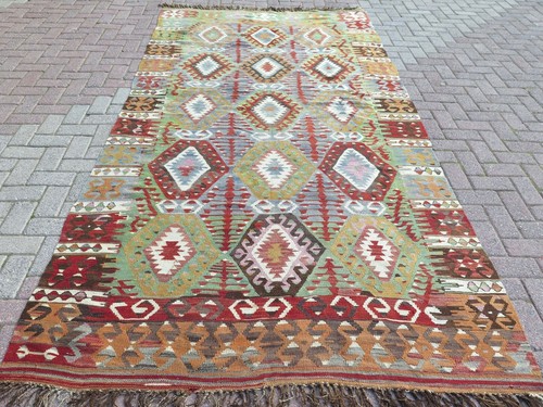 Vintage türkischer kelim - vintage,