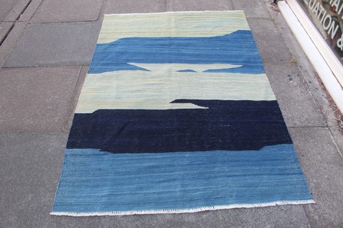 Kilim vintage handgewebter - kilim,
