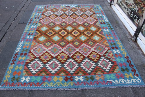 Vintage kilim teppich oriental - kilim,