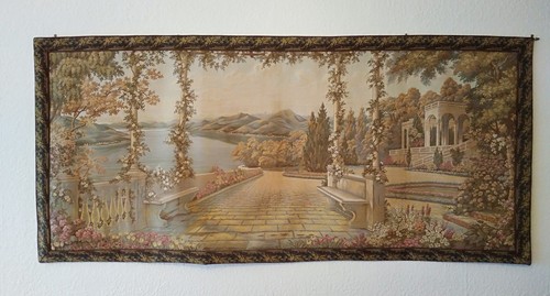 Gobelin wandteppich comer see - gobelin,