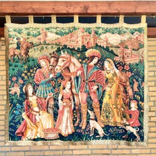 Vintage luxuriös Gobelin