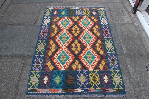 Vintage oriental kilim - oriental,