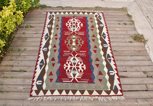 Türkischer kelim teppich - kelim,