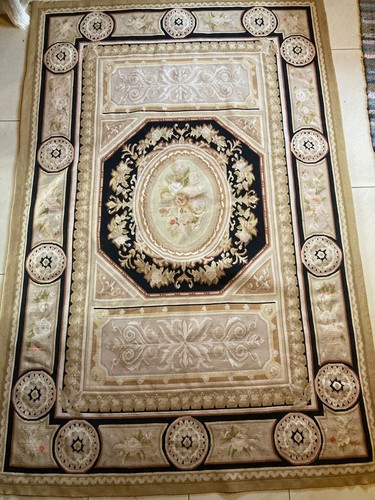 Echter aubusson teppich - aubusson,