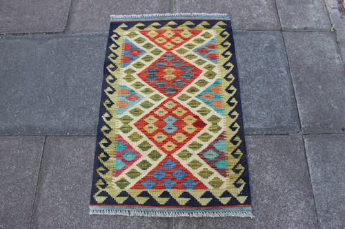 Kilim vintage traditioneller - kilim,