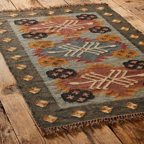 Rechteckig teppich vintage - teppich,