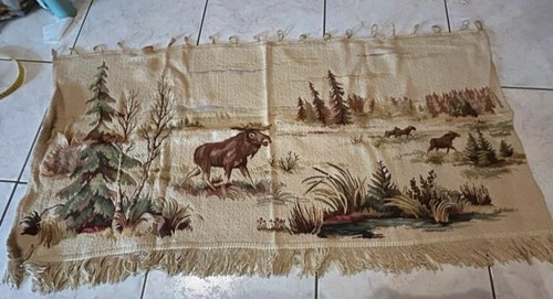 Vintage gobelin wandteppich - vintage,