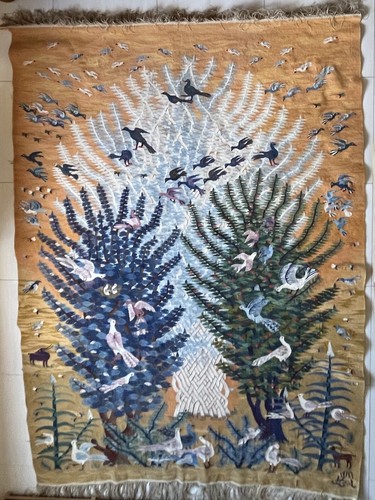 Bildteppich bäume und - bildteppich,