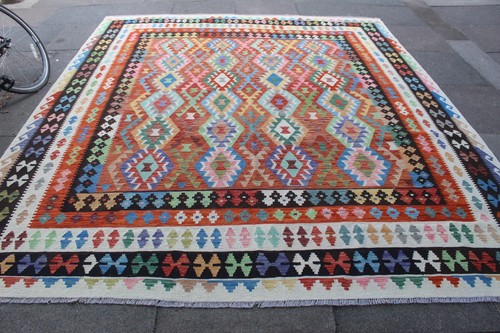Vintage handgeknüpfter kilim - vintage,
