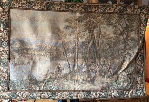 Vintage gobelin wandteppich - -,