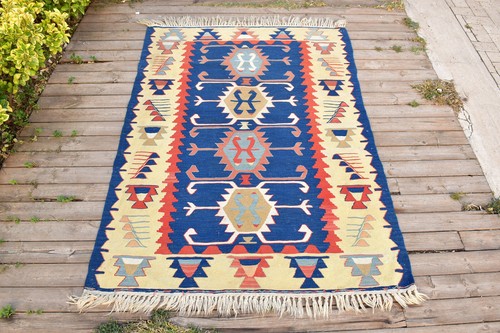 Türkischer kelim teppich 3x5 - kelim,